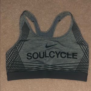 Small SoulCycle sports bra